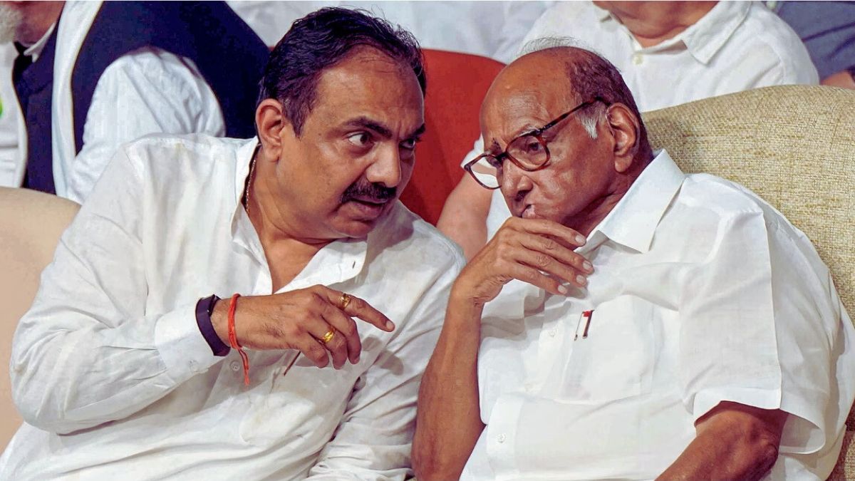 NCP leader Jayant Patil clarified on claim of Sharad Pawar loyalist met Amit Shah शरद पवार के करीबी अमित शाह से मिले? दावे पर जयंत पाटिल ने दी सफाई, कहा- कल शाम मैं था….