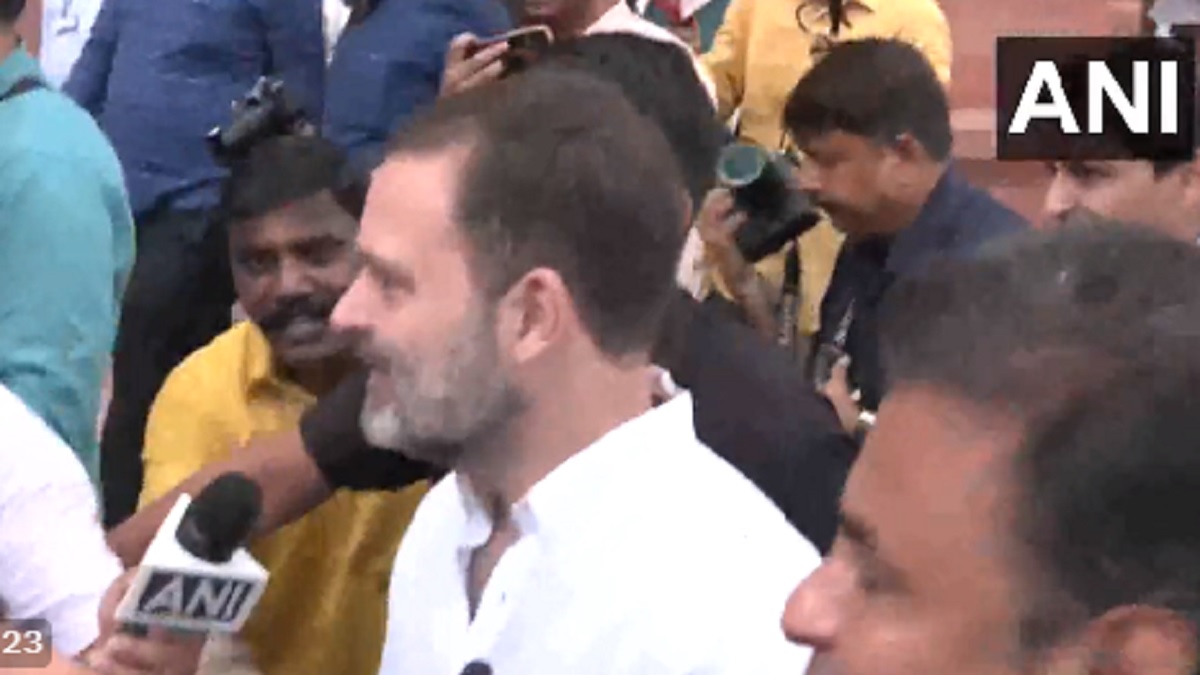 Rahul Gandhi Now Wayanad MP Arrived Parliament After Get Membership ...