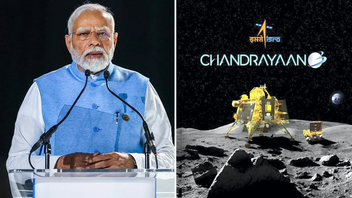 चंद्रयान-3 आज शाम 6.04 बजे चांद पर करेगा लैंड, आखिरी 15 मिनट बेहद खास; जानिए कहां रहेंगे PM मोदी pm modi chandrayaan 3- India TV Hindi