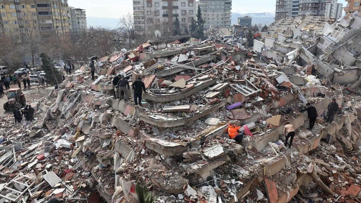 तुर्किए में फिर आया तेज भूकंप, रिक्टर स्केल पर मापी गई इतनी तीव्रता l Strong earthquake occurred in Turkey more then 5 measured on Richter scale