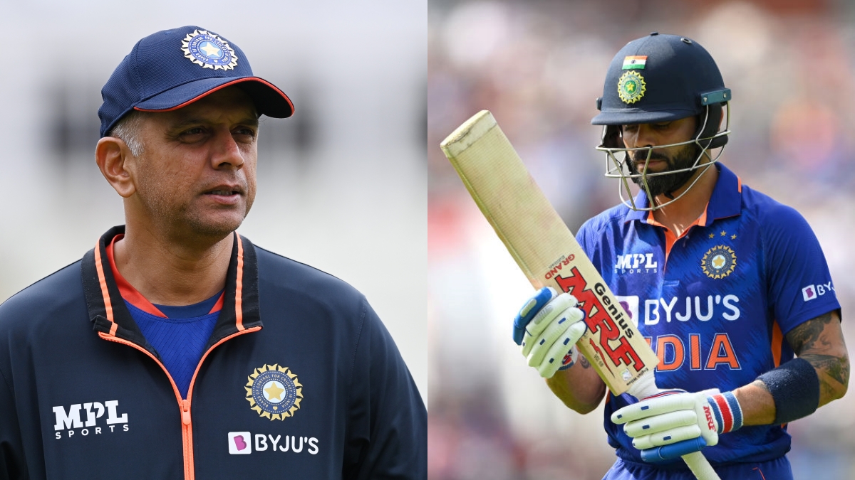 virat kohli out from playing 11 against west indies 3rd odi coach rahul dravid sachin tendulkar।कोच द्रविड़ के एक्सपेरिमेंट का शिकार बने कोहली, ऐसे नहीं तोड़ पाएंगे सचिन तेंदुलकर का महारिकॉर्ड