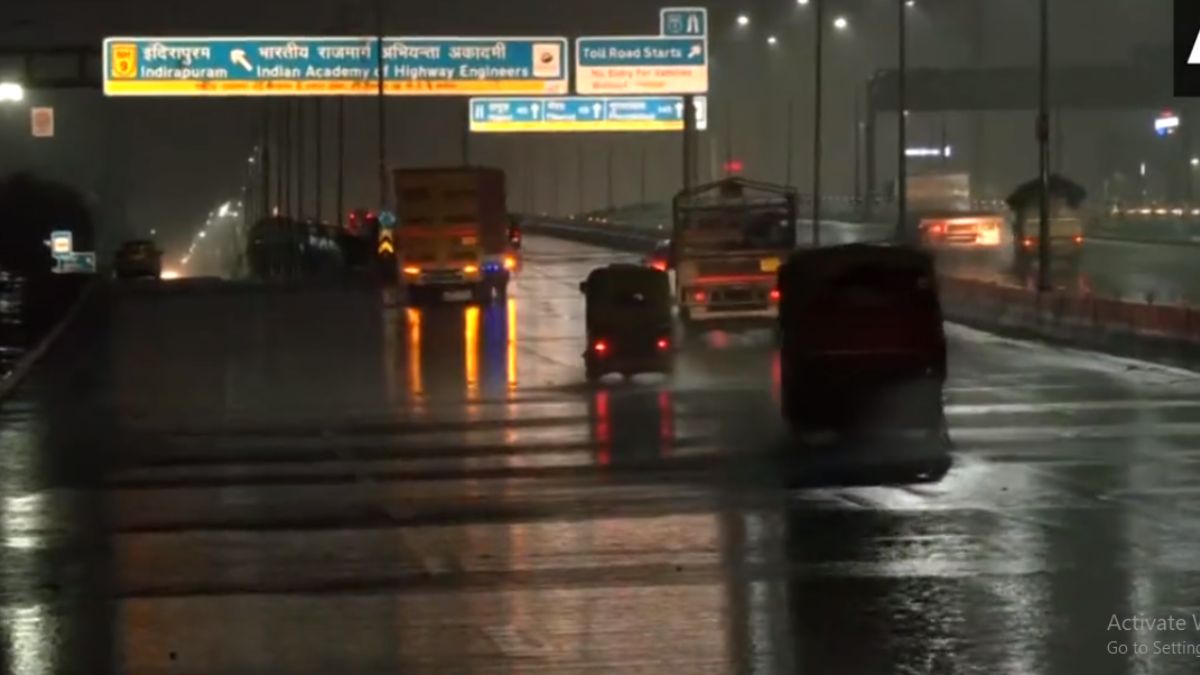 Delhi IMD rainfall Yellow alert people get relief from heatwave delhi weather today