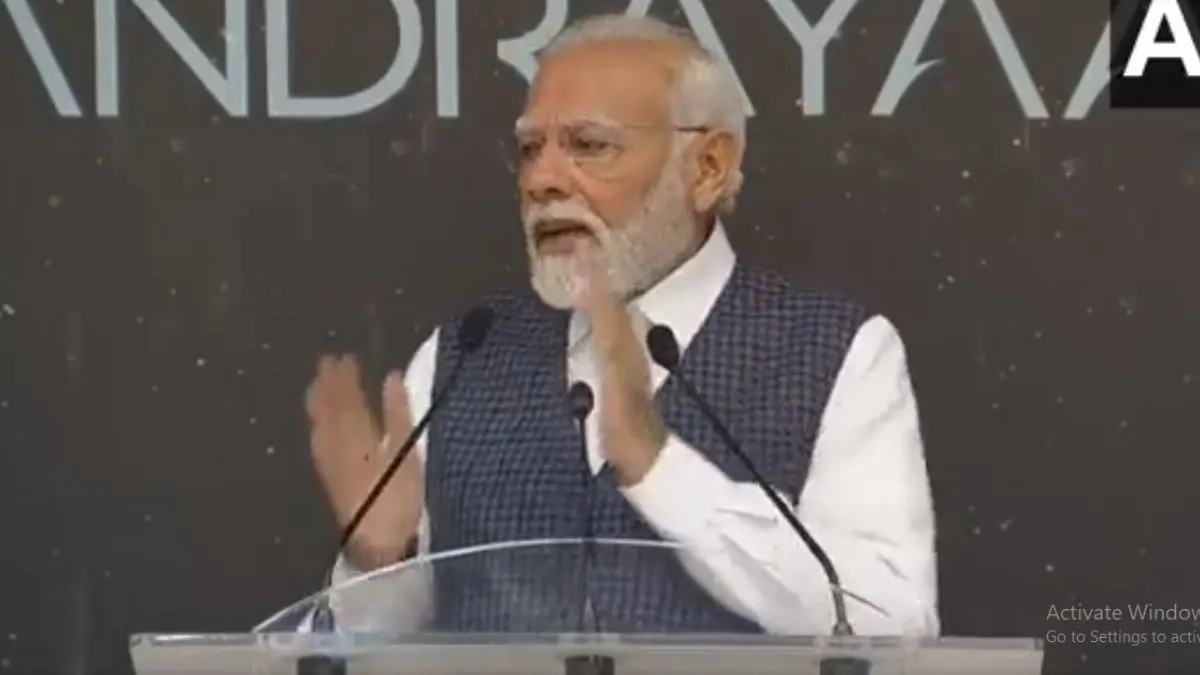 '23 अगस्त को नेशनल स्पेस डे के रूप में मनाया जाएगा', ISRO में पीएम मोदी का संबोधन पीएम मोदी- India TV Hindi