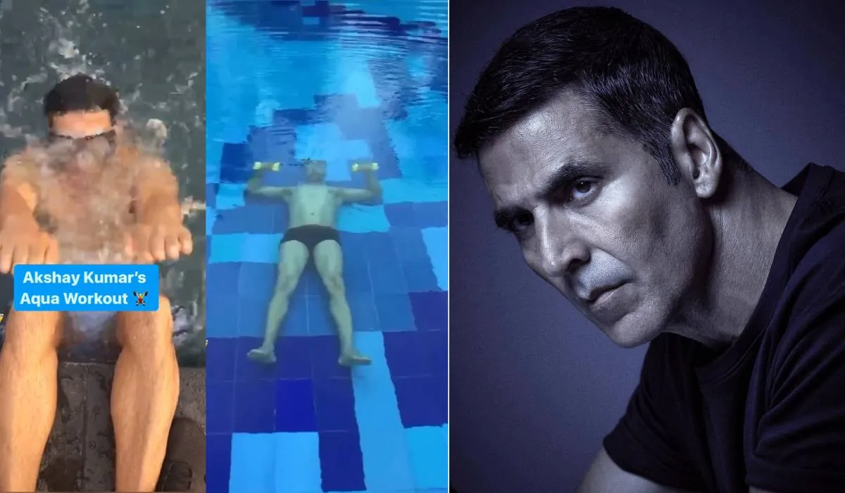 Akshay Kumar ने दिखाई सॉलिड बॉडी, पानी के अंदर अतरंगी वर्कआउट का वीडियो वायरल Akshay kumar, Akshay kumar workout video- India TV Hindi