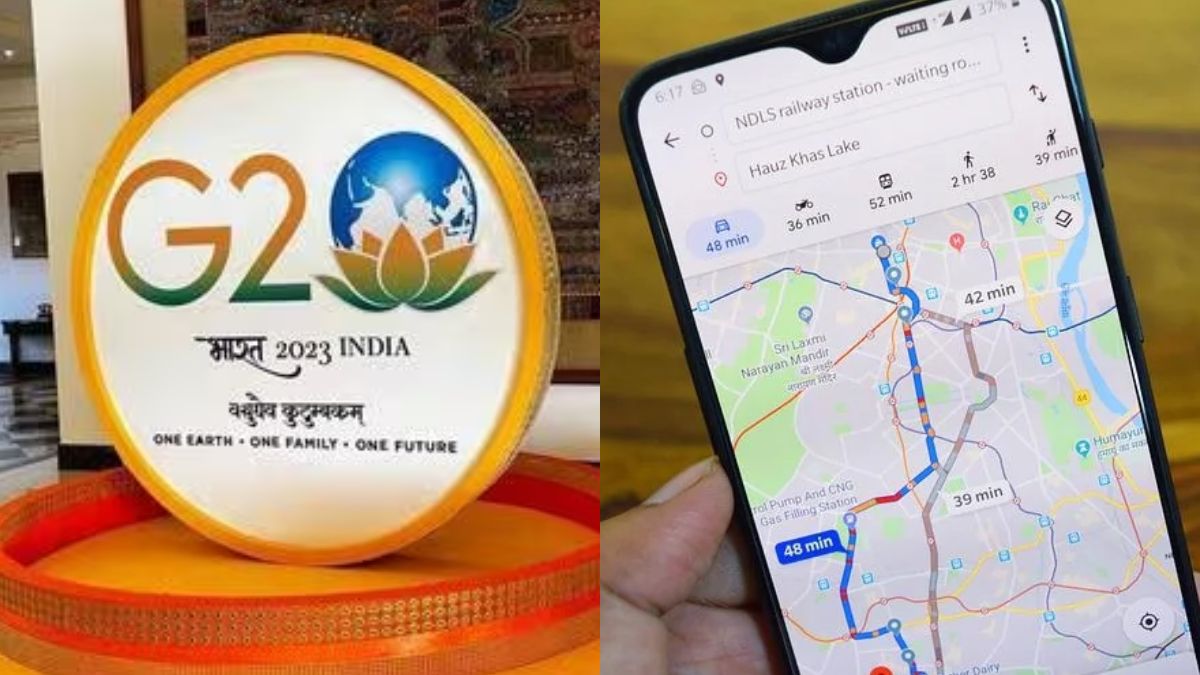 g20 summit 2023 Latest update how to check block road and Traffic on google maps in india । G20 Summit 2023 की वजह से बंद हैं रास्ते, Google Maps पर ऐसे चेक करें भीड़ भाड़ वाले रूट