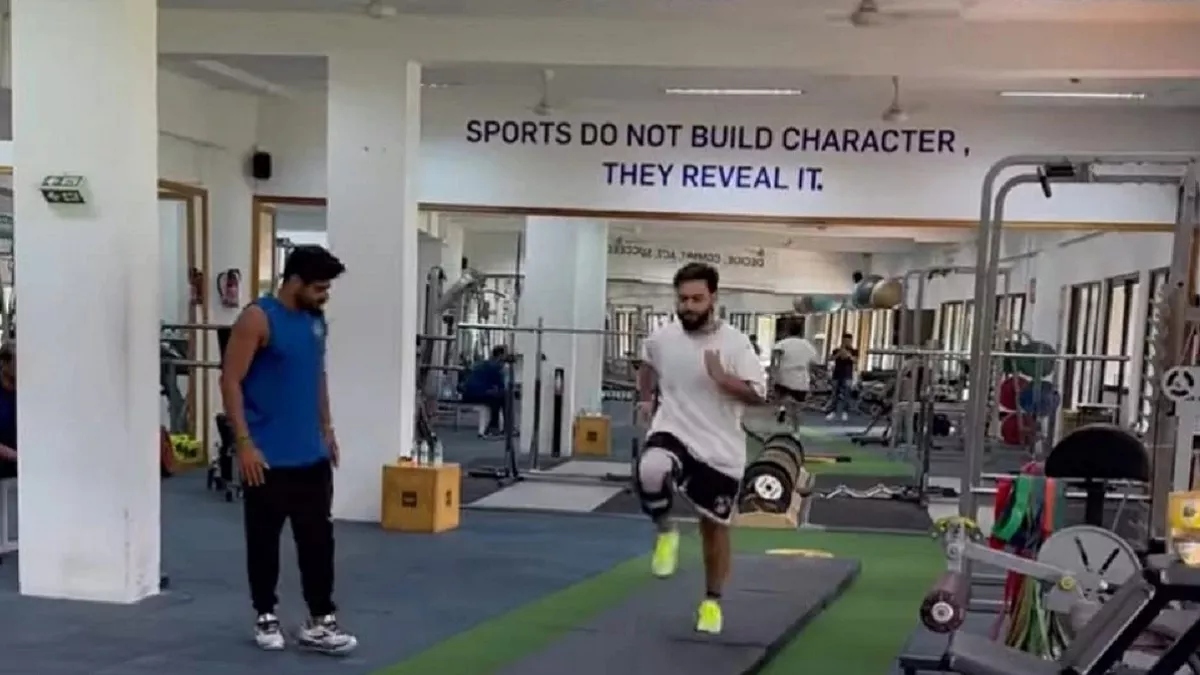 This video of Rishabh Pant increased everyone’s heartbeat, got a big update on his return