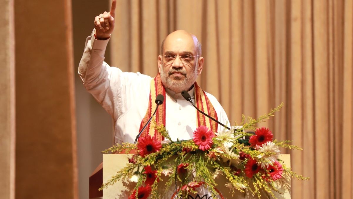 अमित शाह का भूपेश बघेल पर करारा हमला, कहा- ‘छत्तीसगढ़ कांग्रेस सरकार गांधी परिवार के लिए एटीएम’ l Amit Shah scathing attack on Bhupesh Baghel said Congress government is ATM for Gandhi family
