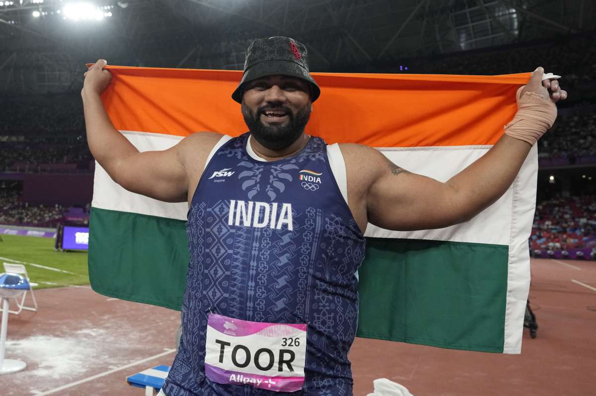 Asian Games 2023: India won gold in shot put, Tajinderpal Singh Toor did wonders for the second consecutive time