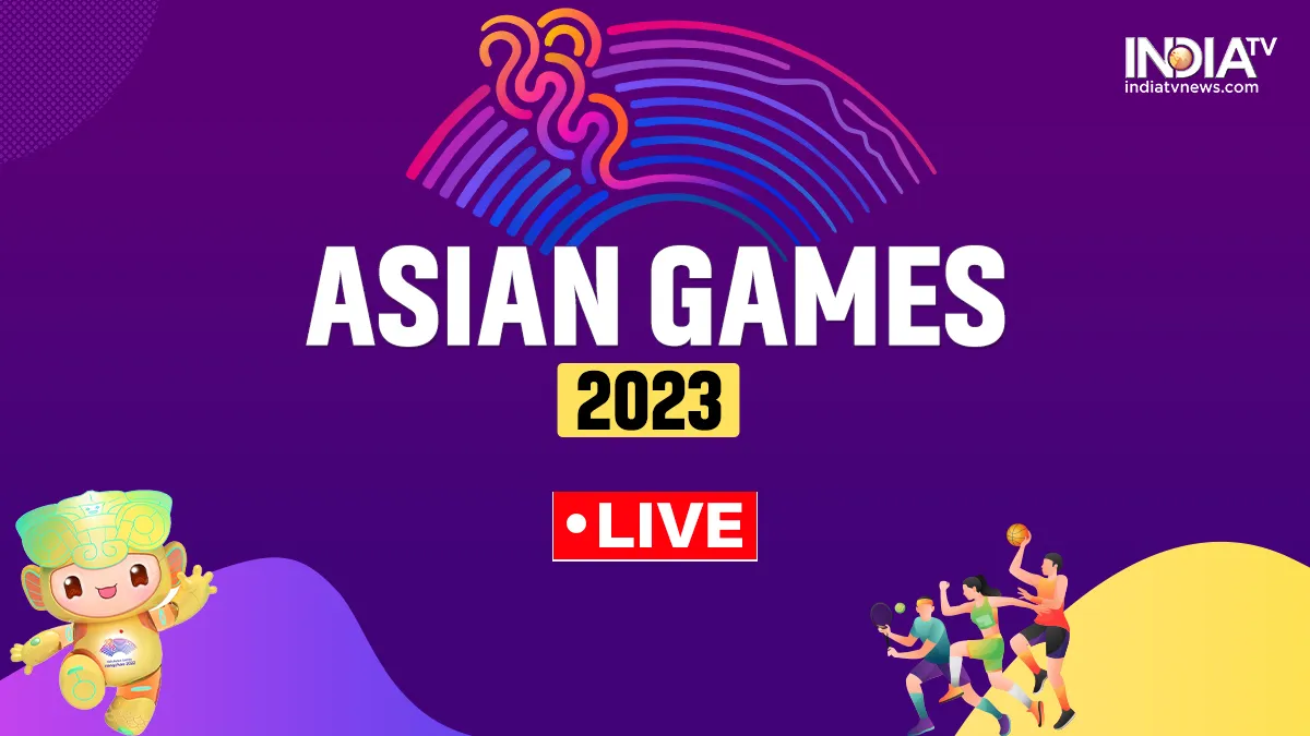 Asian Games 2023 Day 9: भारत ने जीते 7 मेडल, कुल संख्या 60 पहुंची Asian Games Live- India TV Hindi