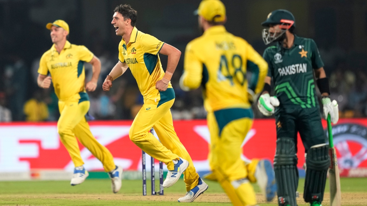 Australi vs Pakistan live score updates icc cricket world cup 2023 Aus vs Pak | AUS vs PAK : वर्ल्ड कप में पाकिस्तान की लगातार दूसरी हार, भारत के बाद ऑस्ट्रेलिया ने भी पटका