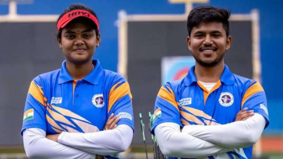 Asian Games 2023 Jyothi Surekha Vennam Ojas Deotale win Gold for India in archery compound mixed-team event। तीरंदाजी में गोल्ड मेडल जीतकर भारत ने रचा इतिहास, तोड़ दिया पिछले सीजन का रिकॉर्ड