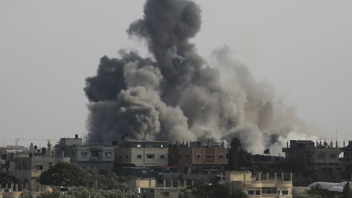 Israel Hamas War Israel continues to bomb Gaza Strip, massive bombardment on Hamas positions