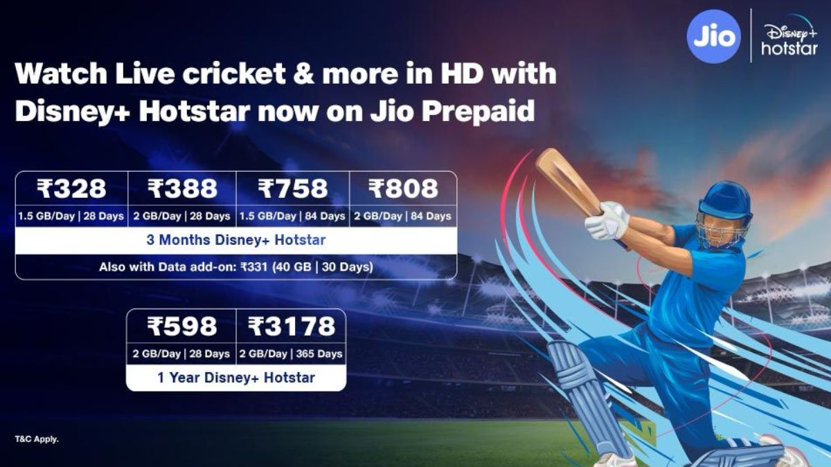 Jio launches 6 exciting plans for the World Cup, you will get 3 months Hotstar subscription for free