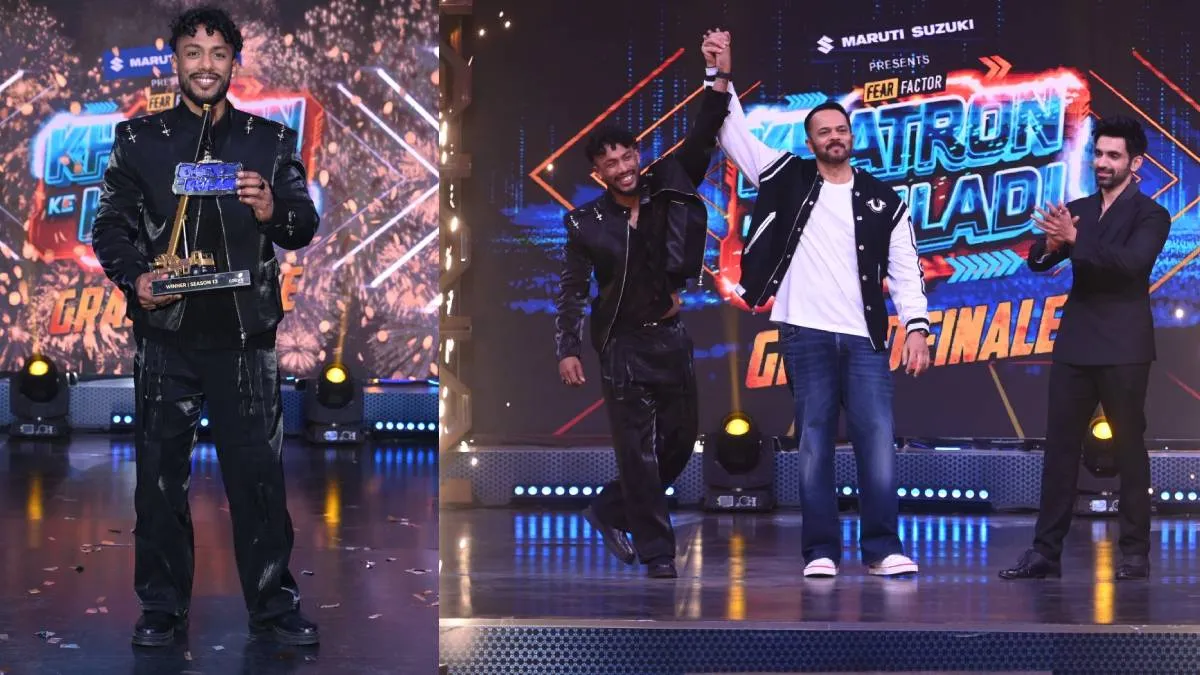'खतरों के खिलाड़ी 13' के विनर बने डिनो जेम्स, ट्रॉफी के साथ जीती 20 लाख की रकम James became- India TV Hindi