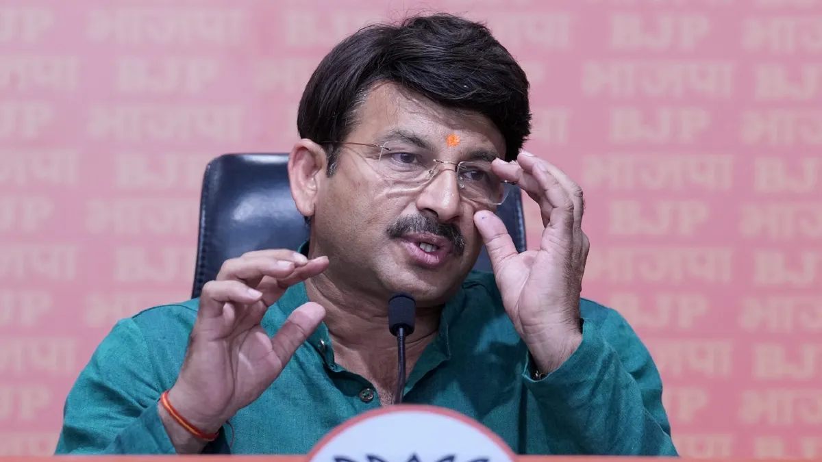 वह दिन दूर नहीं जब अरविंद केजरीवाल भी जेल की सलाखों में होंगे: मनोज तिवारी manoj tiwari- India TV Hindi
