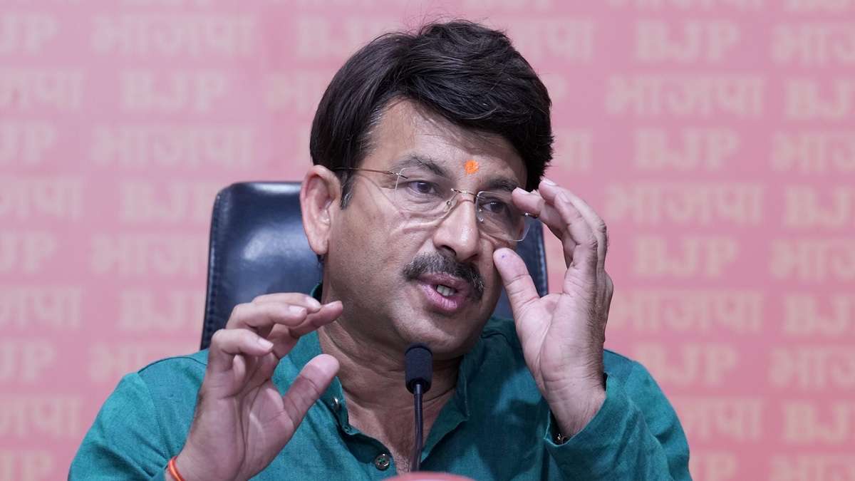 manoj tiwari said congress means hamas congress supporter of terrorists । मनोज तिवारी ने कांग्रेस को बताया ‘हमास’, बोले- आंतकियों को सपोर्ट और सनातन को नष्ट करती है ये पार्टी