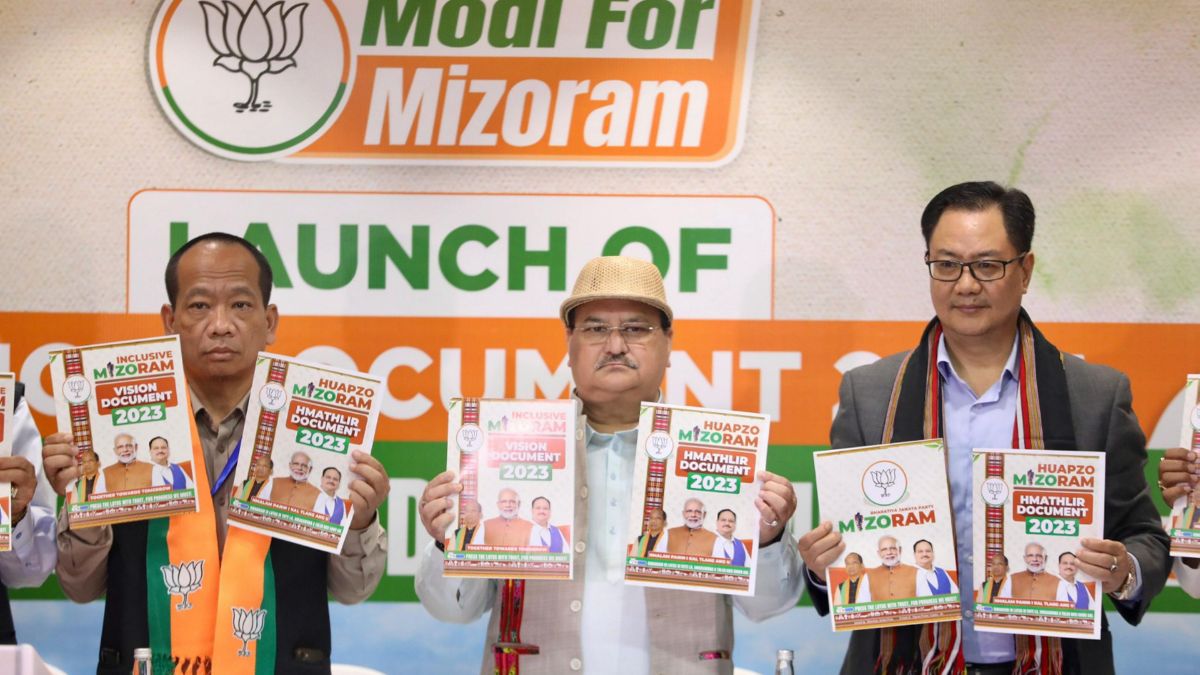 Mizoram Assembly Elections: BJP released election manifesto, promised 33 percent reservation for women, know important things