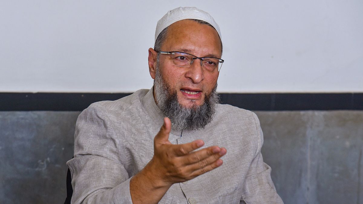 Asaduddin Owaisi statement on Israel Hamas war | इजरायल-हमास जंग पर आया ओवैसी का बयान