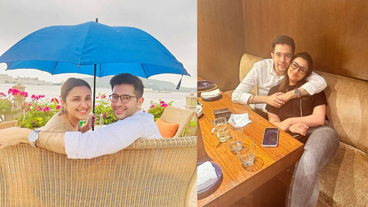 Raghav Chadha showered love on Parineeti Chopra birthday shared unseen pictures with his wife and wrote a romantic note | परिणीति चोपड़ा के जन्मदिन पर पति राघव चड्ढा ने बरसाया प्यार, पत्नी के संग शेयर Raghav Chadha showered love on Parineeti Chopra birthday shared unseen pictures with his wife and wrote a romantic note | परिणीति चोपड़ा के जन्मदिन पर पति राघव चड्ढा ने बरसाया प्यार, पत्नी के संग शेयर