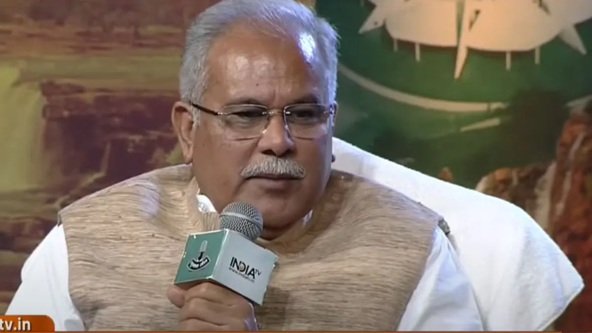 इंडिया टीवी चुनाव मंच: CM भूपेश बघेल ने कहा- कांग्रेस इस बार 75 सीटें जीतकर राज्य में सरकार बनाएगी Chhattisgarh, Chhattisgarh Assembly Elections, India TV Chunav Manch, India TV, Bhupesh Baghel- India TV Hindi