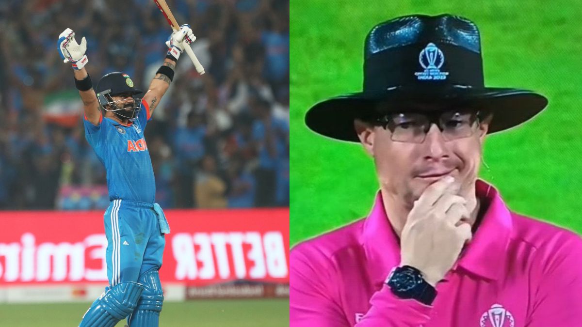 Umpire Refuses To Give To Wide To Ensure Virat Kohli complete his 48th ODI hundred | World Cup 2023: विराट का शतक पूरा कराने के लिए क्या अंपायर ने दिया गलत फैसला? जानें ICC के नियम