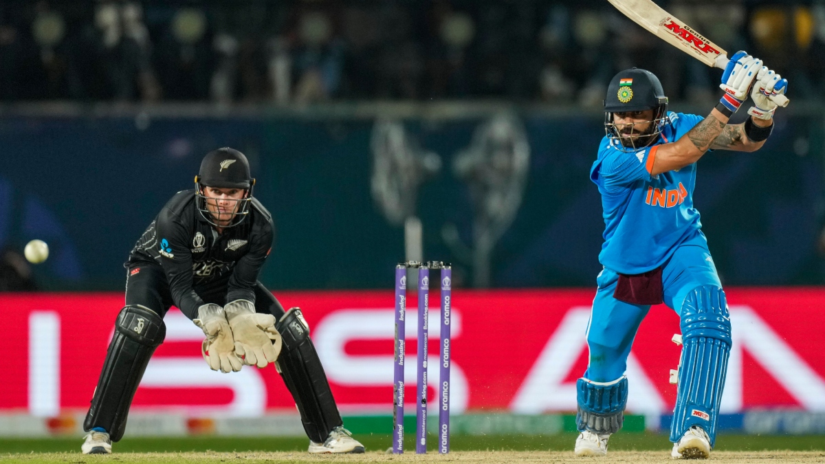ODI World Cup 2023 India Beat New Zealand By 4 Wickets Virat Kohli Played 95 Runs Innings । भारत ने 20 साल बाद न्यूजीलैंड के खिलाफ दर्ज की जीत, किंग कोहली ने फिर दिखाया कमाल