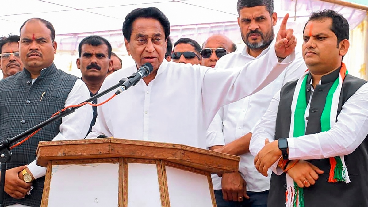 Madhya Pradesh Election 2023 Exit poll Kamal Nath said country run by vision not by television । Exit poll के आंकड़े आने के बाद कमलनाथ बोले- देश विजन से चलता है, टेलीविजन से नहीं