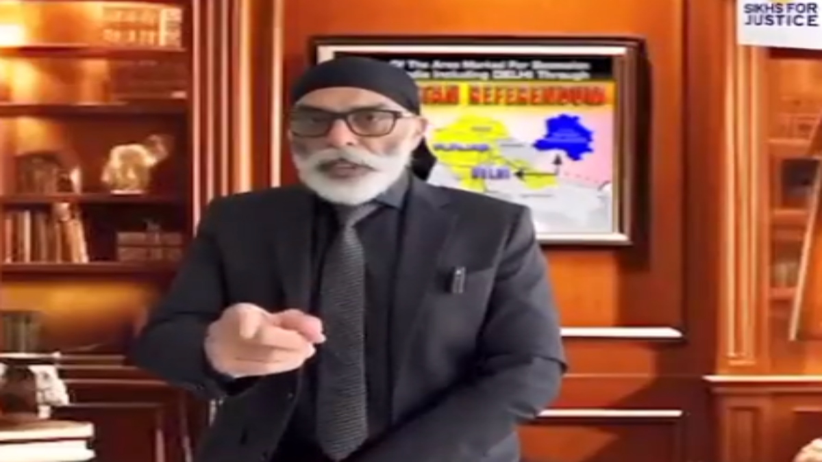 Khalistani terrorist in threat video Dont travel by Air India on Nov 19 otherwise । एयर इंडिया से 19 नवंबर को यात्रा न करें, नहीं तो…खालिस्तानी आतंकवादी पन्नू ने दी धमकी