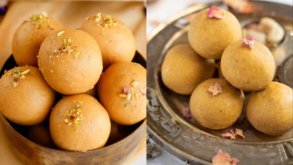 On the day of Bhai Dooj, sweeten your brother’s mouth with gram flour laddu, make this halwa-like sweet in just 10 minutes.