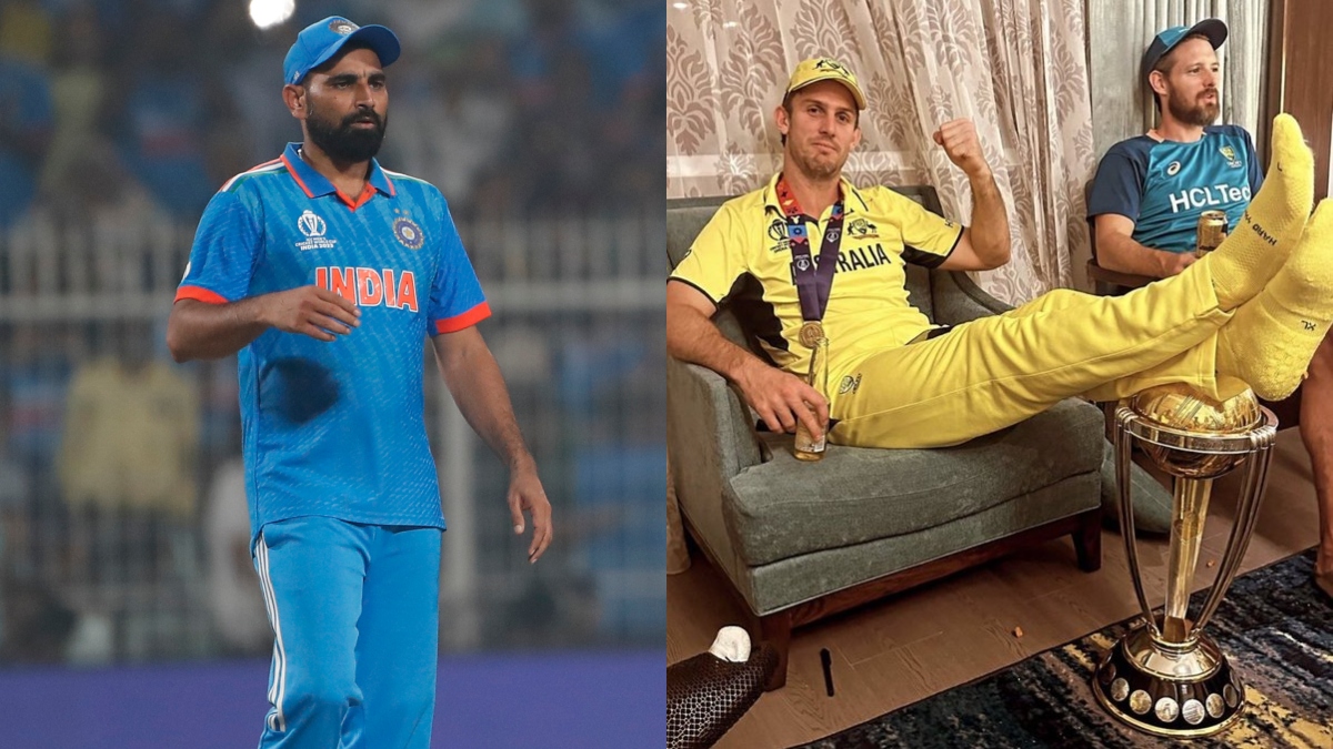 Mohammed Shami reacted to Mitchell Marsh’s action, said – It is really… to step on the trophy.