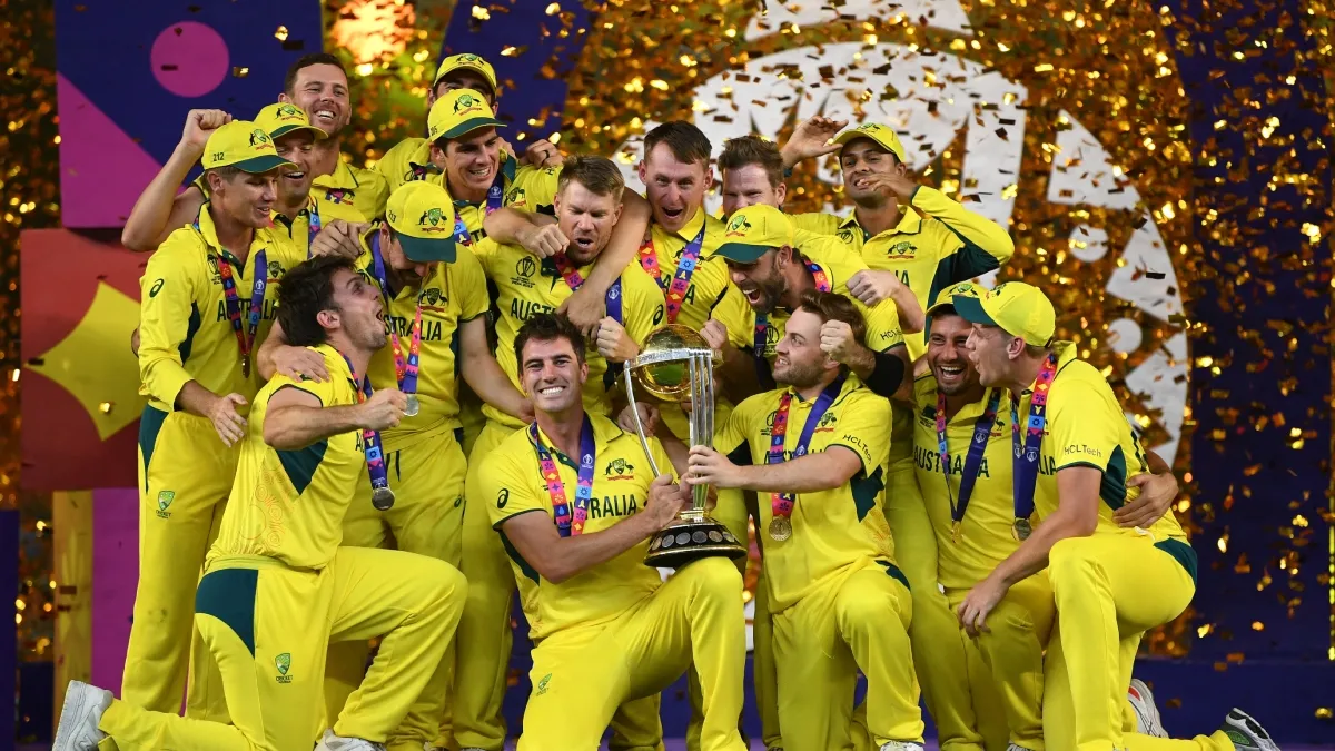 IND vs AUS Final: 130 करोड़ फैंस का फिर टूटा दिल, ऑस्ट्रेलिया ने टीम इंडिया को हराकर छठी बार जीता खिताब Australia Cricket- India TV Hindi