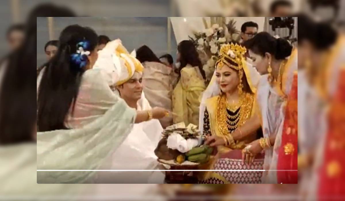 रणदीप हुड्डा और लिन लैशराम की शादी की रस्में हुईं शुरू, देखिए इनसाइड वीडियो