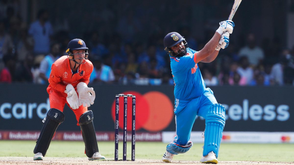 IND vs NED: Captain Rohit created history in ODI cricket, became the first batsman to do so