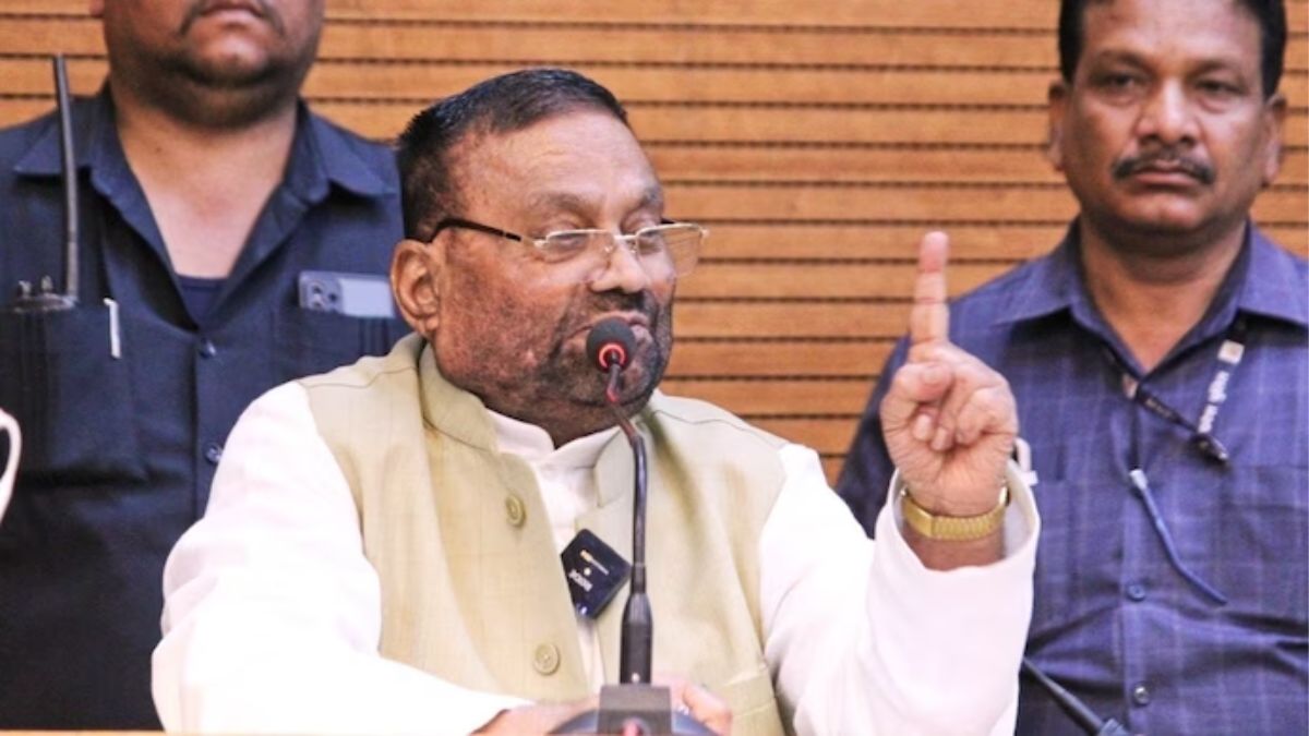 sp leader Swami Prasad Maurya Lord Ram s life-consecration is a drama । “भगवान राम की प्राण-प्रतिष्ठा एक ड्रामा, साधु-संत हैं आतंकी,” स्वामी प्रसाद मौर्य ने फिर दिया विवादित बयान