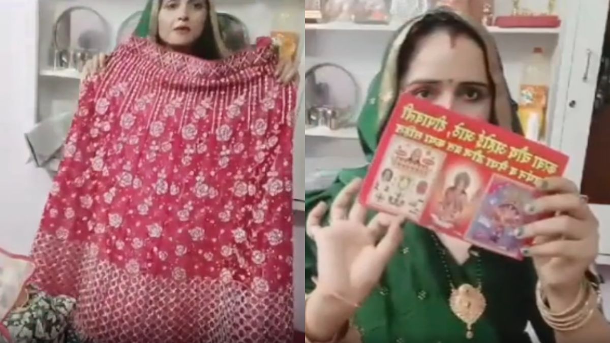 Seema Haider observed Karva Chauth fast for Sachin, Video goes viral on social media सचिन के लिए सीमा हैदर ने रखा करवा चौथ का व्रत; कहा- अपने पति की लंबी उम्र के लिए करूंगी कामना, Video Viral