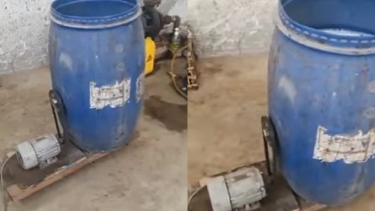 A man made a homemade washing machine from Jugaad, people were shocked| कौन कहता है कि इंडिया में टैलेंट की कमी है, बंदे ने जुगाड़ से बनाया देशी Washing Machine, लोगों के उड़े होश