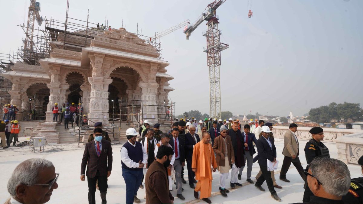 अयोध्या दौरे पर सीएम योगी आदित्यनाथ, मंदिर निर्माण कार्यों का जायजा लेंगे, राम जन्मभूमि ट्रस्ट की अहम मीटिंग