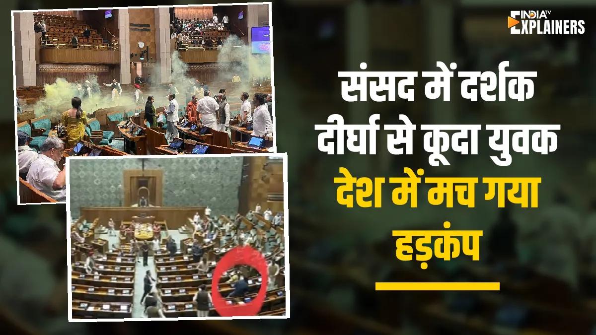Explainer: संसद की सुरक्षा में बड़ी चूक, कब क्या हुआ; कौन हैं वो 6 लोग जिनकी वजह से मचा हुआ है हंगामा? यहां जानें Parliament security- India TV Hindi