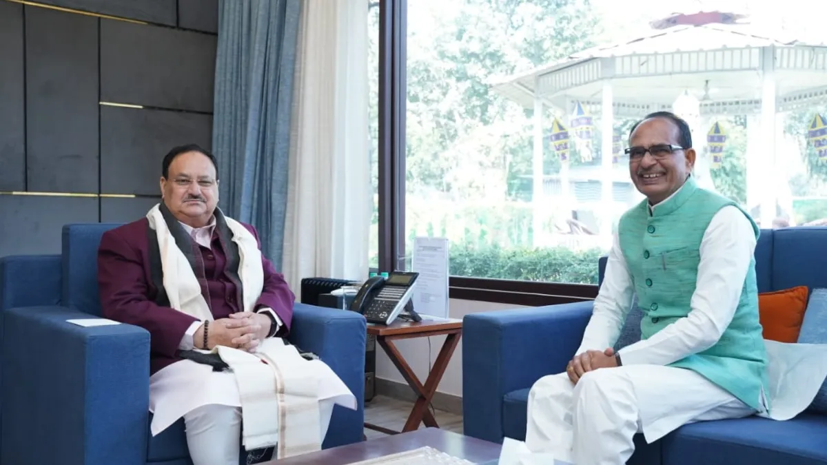 'पार्टी जो तय करेगी, वह काम करूंगा', बीजेपी अध्यक्ष नड्डा से मुलाकात के बाद आया शिवराज का बयान जेपी नड्डा से मिले शिवराज सिंह चौहान।- India TV Hindi