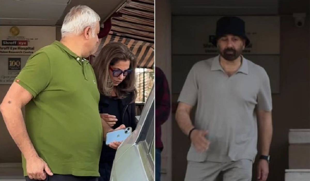 Sunny Deol Secretly Met Dimple Kapadia Video Of The Secret Meeting Went Viral