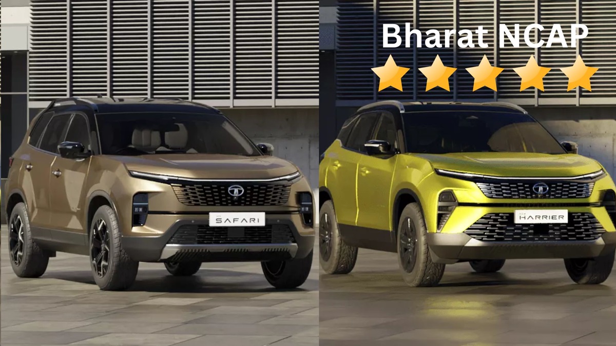 Bharat NCAP के पैमाने पर 5 स्टार रेटिंग पाने में पहली इन दो कारों ने बनाई जगह, जानें पूरी बात