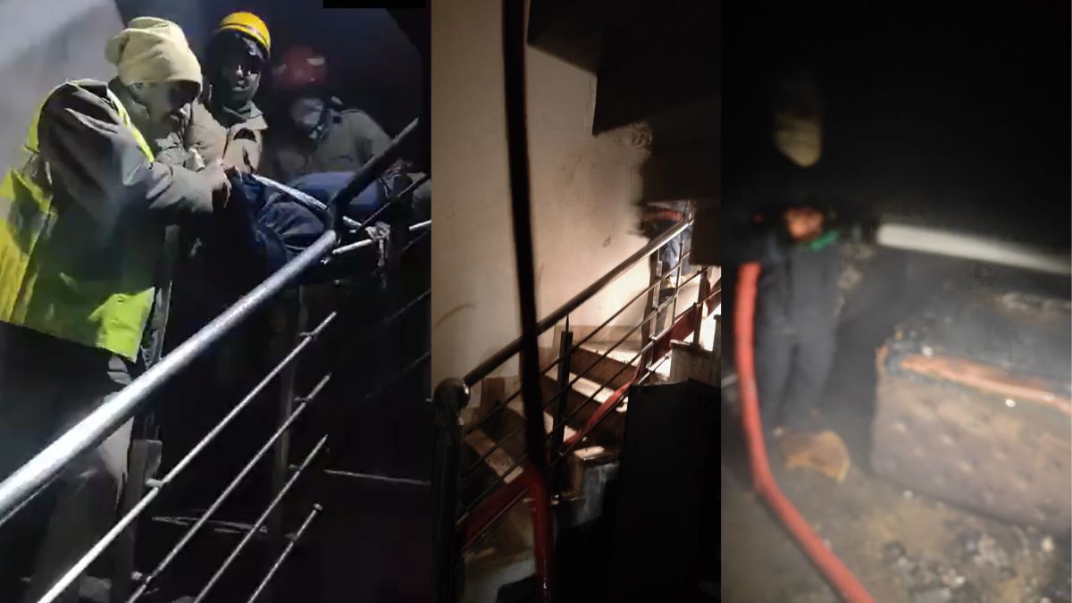 दिल्ली के पीतमपुरा में भीषण आग में चार लोग जिंदा जले