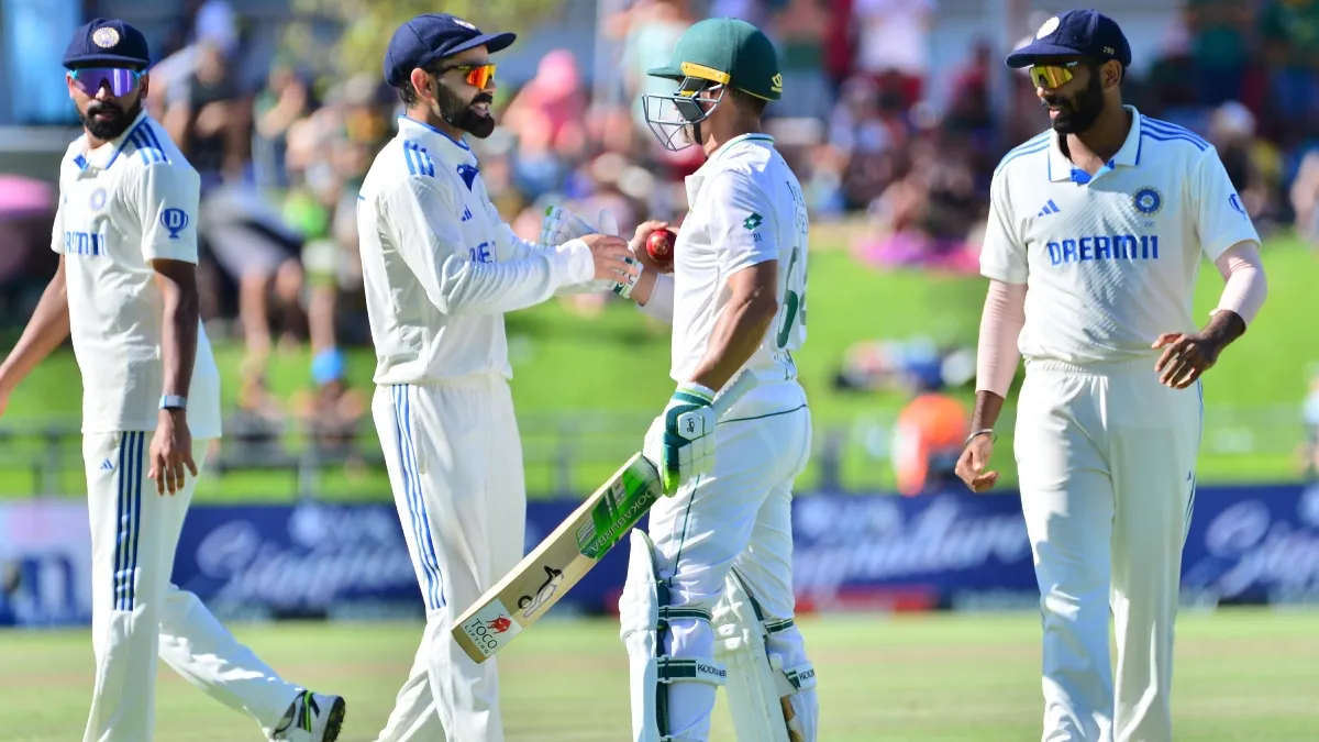 Virat Kohli And Dean Elgar- India TV Hindi