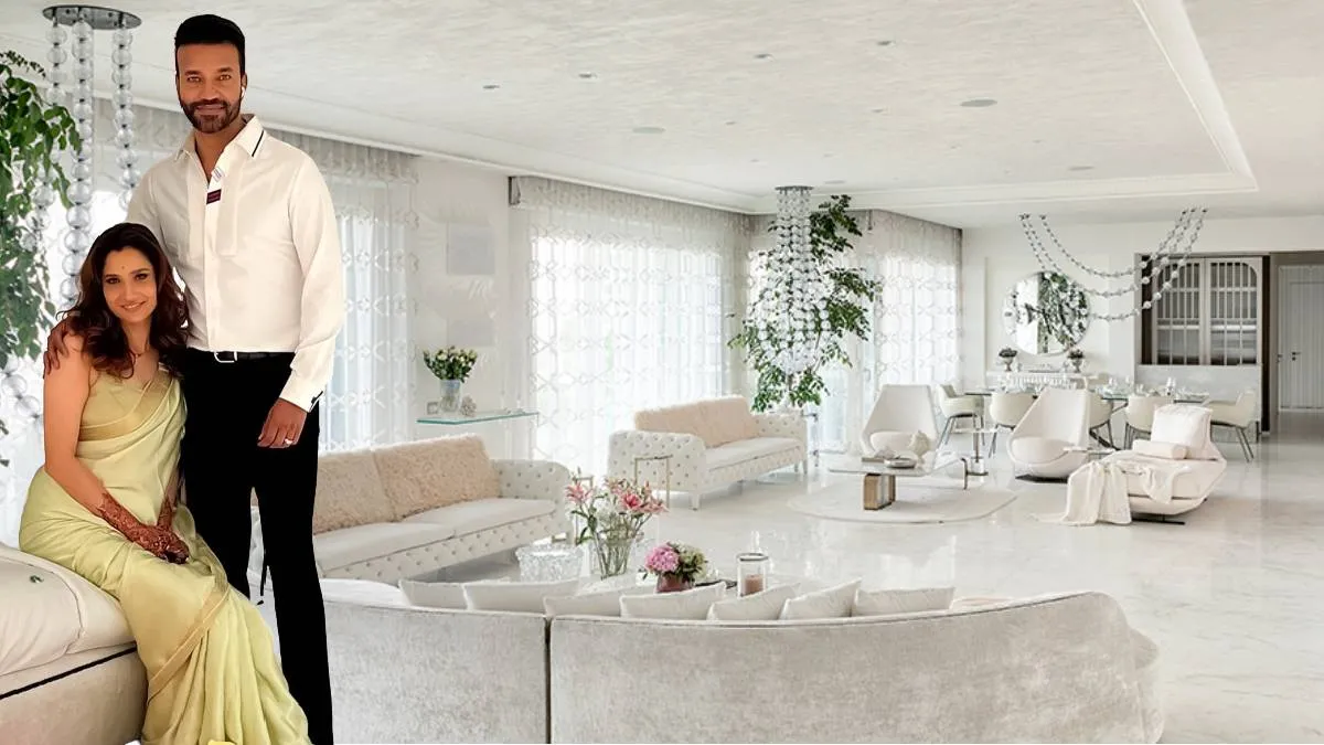 तहलका ने दिखाई अंकिता लोखंडे और विक्की जैन के घर की झलक, अंबानी के एंटीलिया से की तुलना Ankita lokhande vicky jain house- India TV Hindi