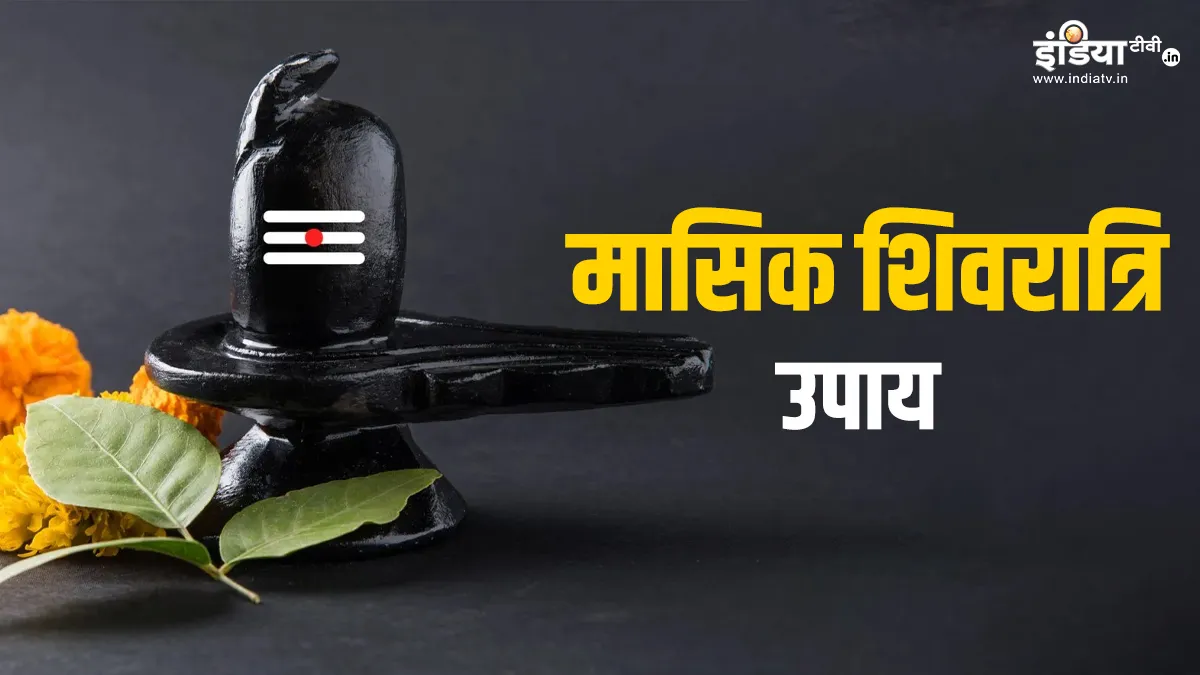 Masik Shivratri 2024: अगर जीवन में नहीं कम हो रही हैं परेशानियां तो आज जरूर करें ये उपाय, भोलेनाथ जीवन को बनाएंगे खुशहाल और समृद्ध Masik Shivratri 2024- India TV Hindi