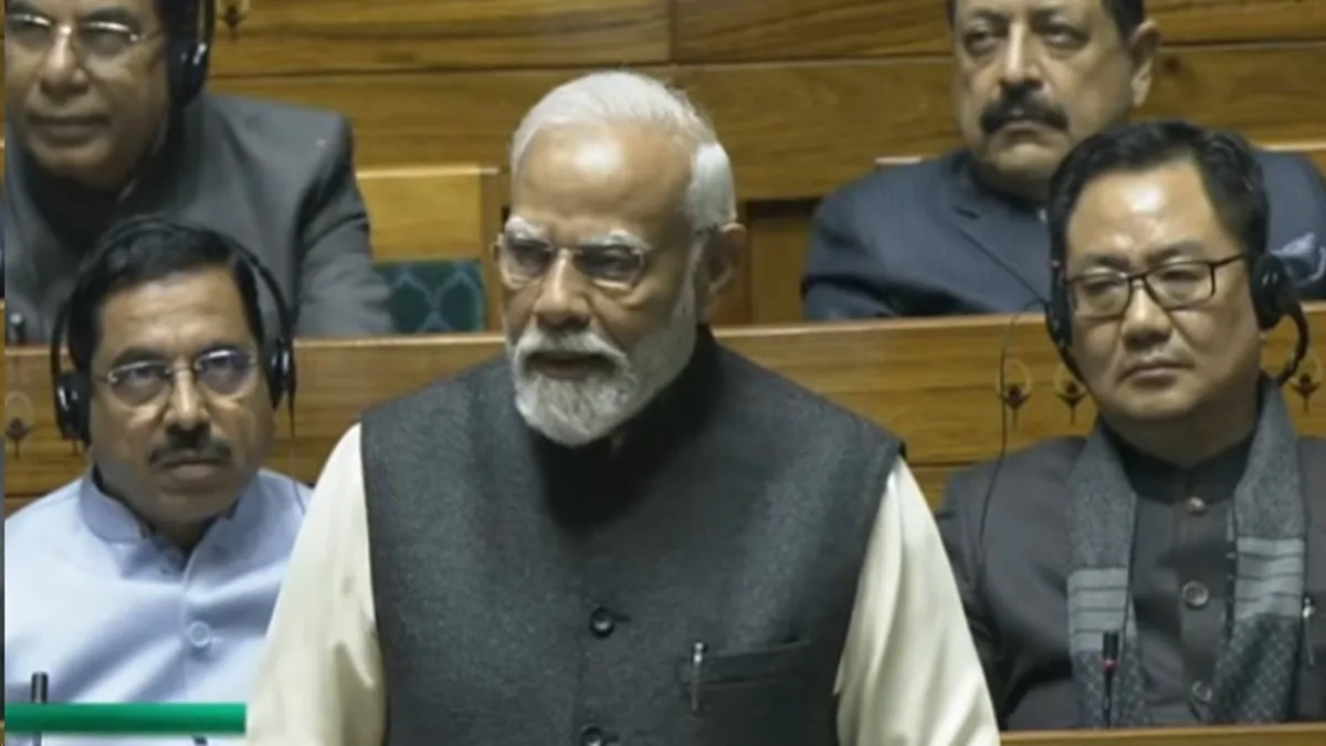 'चुनाव लड़ने का हौसला खो चुका है विपक्ष', संसद में PM मोदी ने और क्या-क्या कहा? यहां जानें PM Modi - India TV Hindi