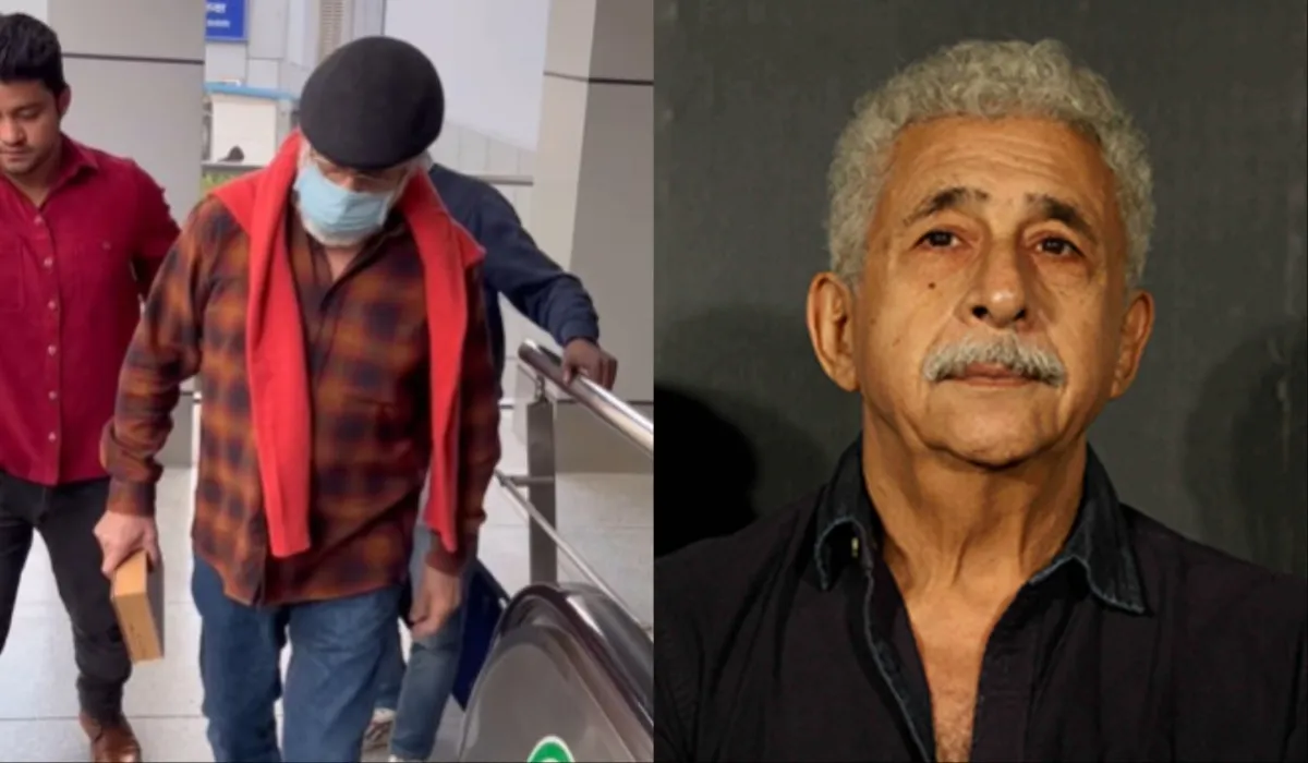 फैन पर आग बबूला हुए Naseeruddin Shah, बोले- 'समझते नहीं हैं आप...' Naseeruddin Shah get angry when fans asked him to take a selfie- India TV Hindi
