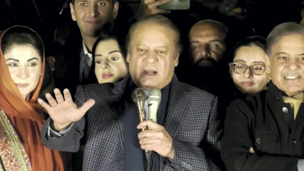 Pakistan Election Result: नवाज शरीफ ने कहा- यूं बनाएंगे सरकार, पड़ोसियों से रिश्तों पर दिया बड़ा बयान Pakistan Election Results - India TV Hindi