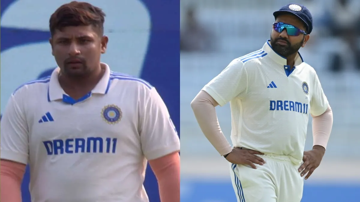 IND vs ENG: हेलमेट नहीं पहनने पर रोहित शर्मा ने सरफराज को डांटा, कहा-ऐ भाई हीरो नहीं बनने का Sarfaraz Khan And Rohit Sharma- India TV Hindi