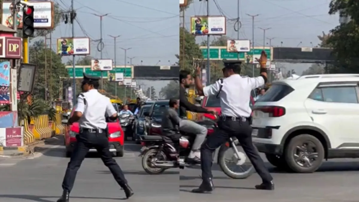 Dancing Cop के स्टाइल पर नागालैंड के मंत्री भी हुए फिदा, Video शेयर कर कही अपने दिल की बात डांस करके ट्रैफिक मैनेज करता हुआ पुलिसवाला- India TV Hindi